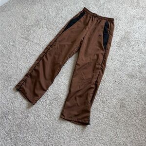 Brown Track Pants